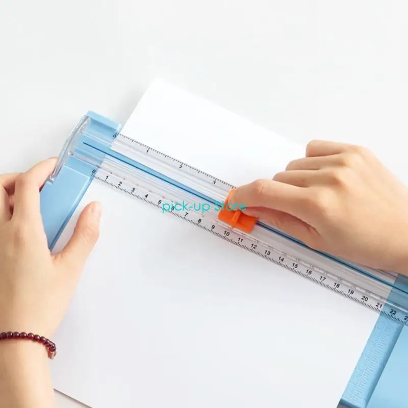 Q5WA Multi-in-1 Paper Cutter with Extending Scale Ruler Dual-scale Home Paper Trimmer