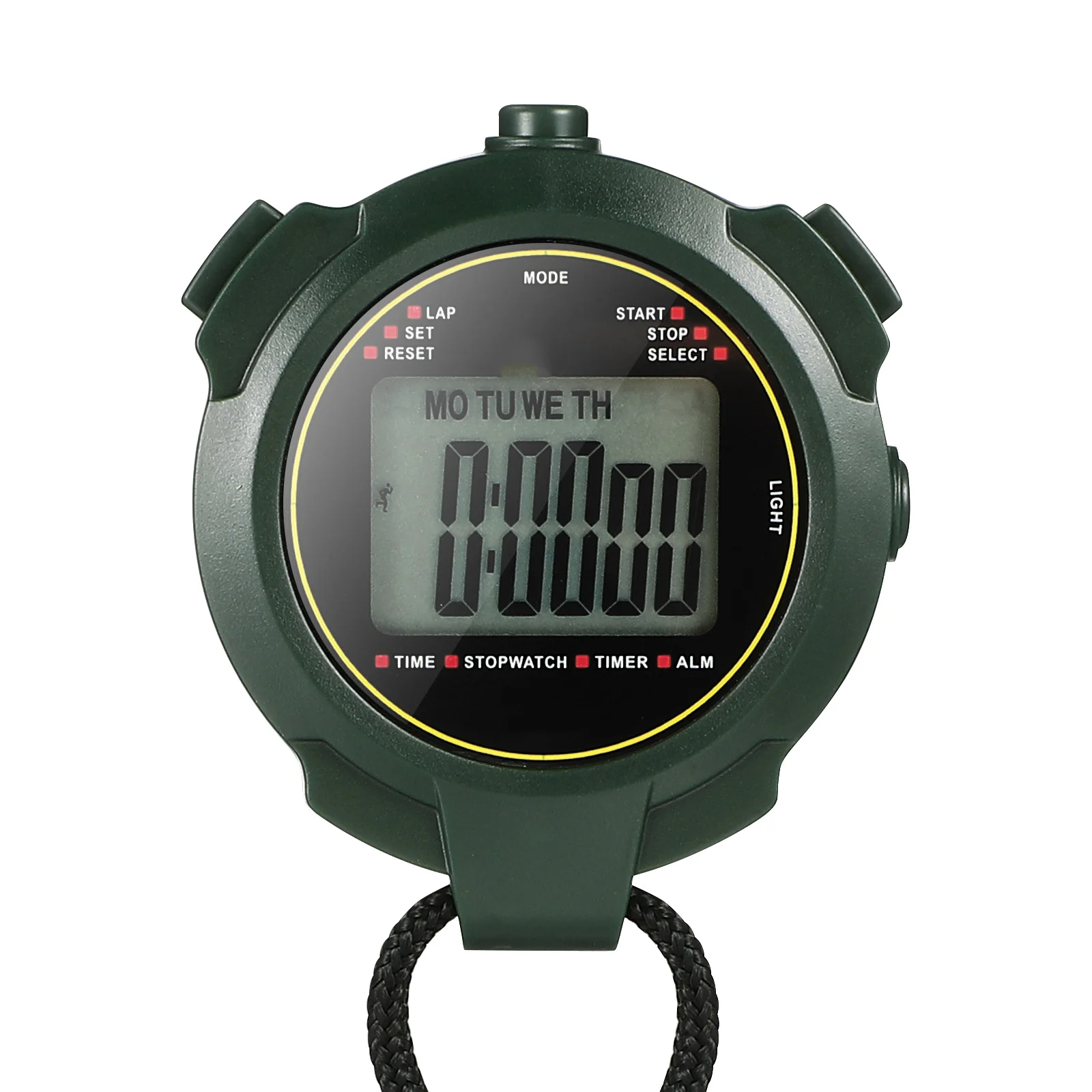 

Luminous Stopwatch for Sports Training Use Multi-Function Digital Timer Portable Game Stopwatch Long-Lasting Electronic Match