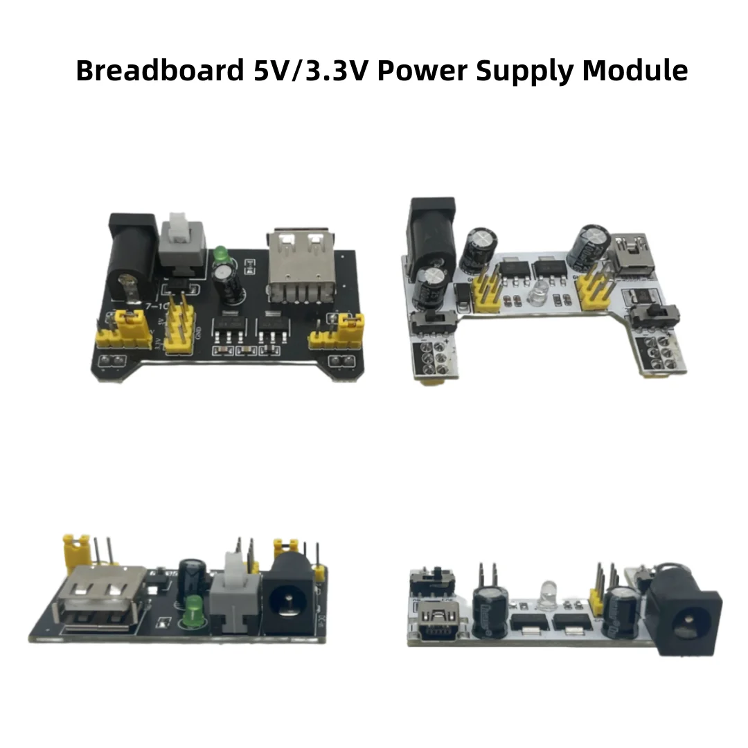 5V/3.7V Adjustable Voltage Power Supply Module Dedicated for Breadboards