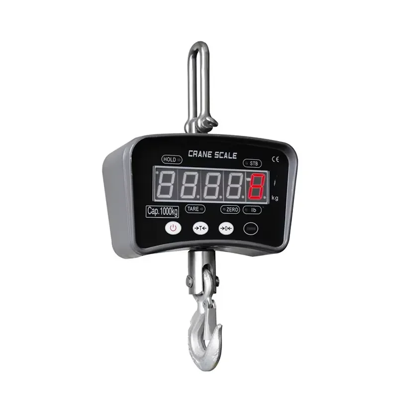 Industrial Custom 500kg 1000kg 3000kg Digital Hanging Scale Heavy Duty Crane Weighing Hook Scale for Warehouse Logistics