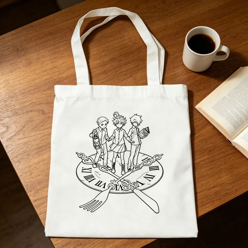 the Promised Neverland tote bag shopper personnalisable shoulder  totebag y2k femme
