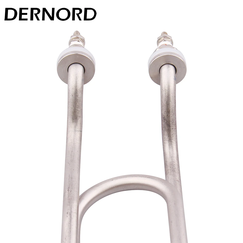 Dernord 120v 950w Autoclave Bend Heating element M12 Thread Heater For Sterilization  Stainless Steel 304 240V 900W