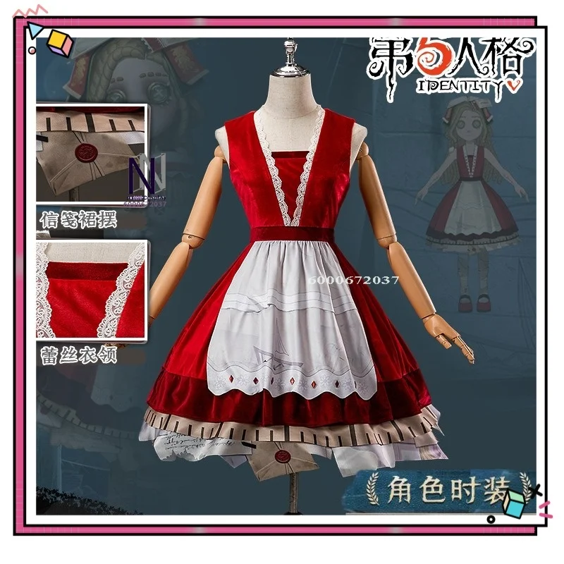 

Identity V Little Girl Years Two-dimensional Anime-style Subculture Full Set Factory Bulk Supply Cosplay Costume Slim-fit Dress