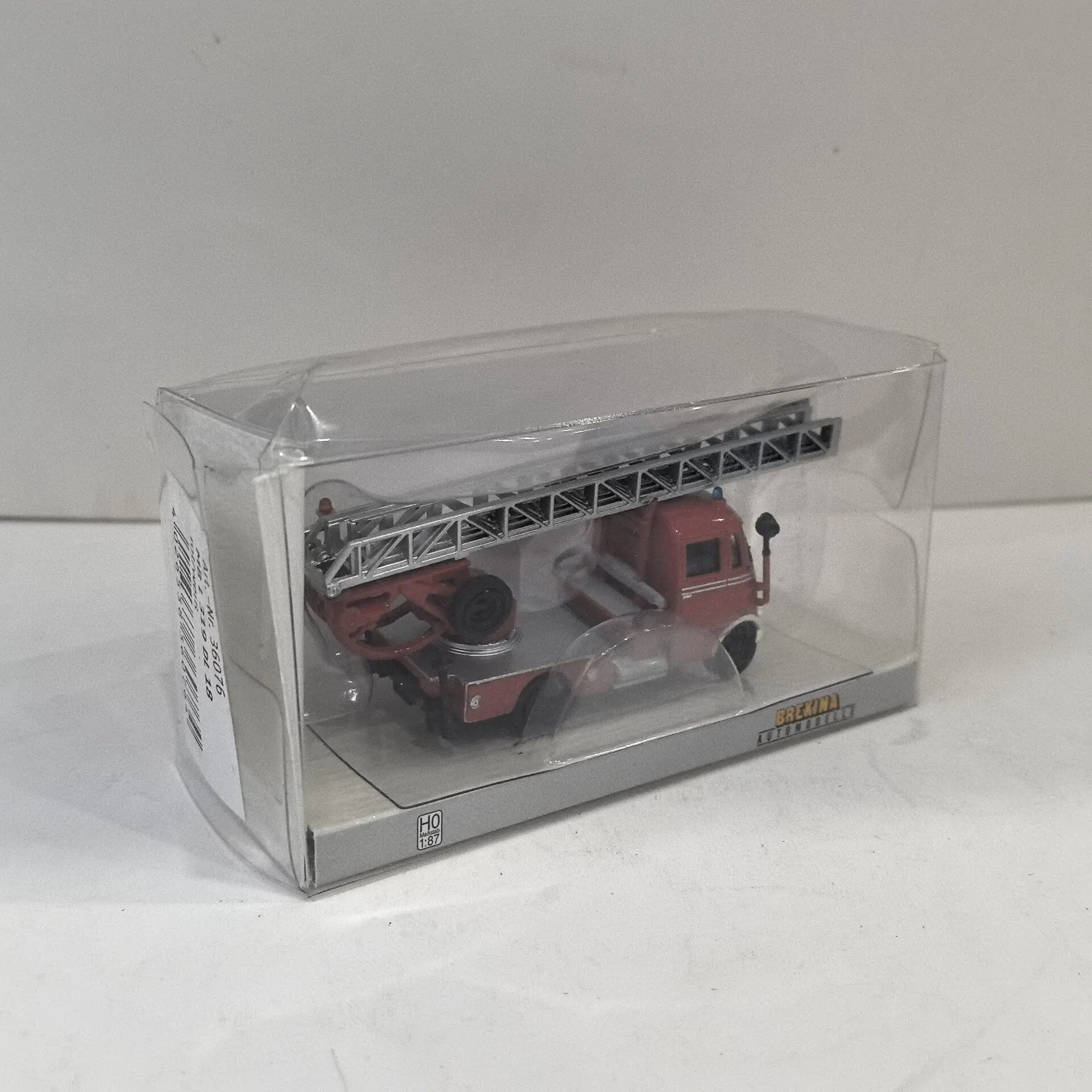 Box Old BREKINA HO 1/87 Scale BENZ MB L 319 DL 18 Fire Truck 25 Plastics Car Model