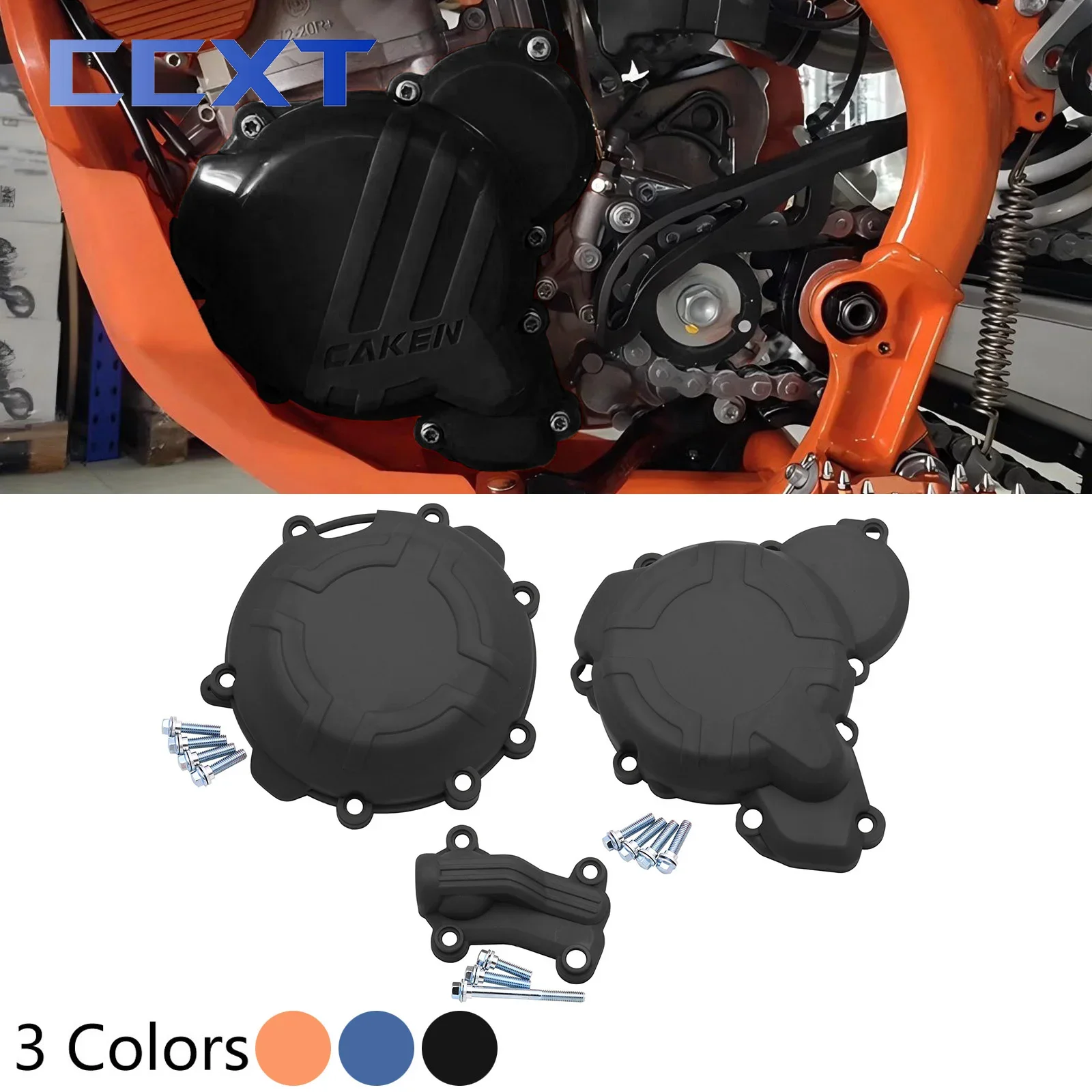 

Plastic Clutch Guard Water Pump Cover Ignition Protector For KTM SX XC EXC XCW TPI For Husqvarna TC TE TX 2017-2019 Universal