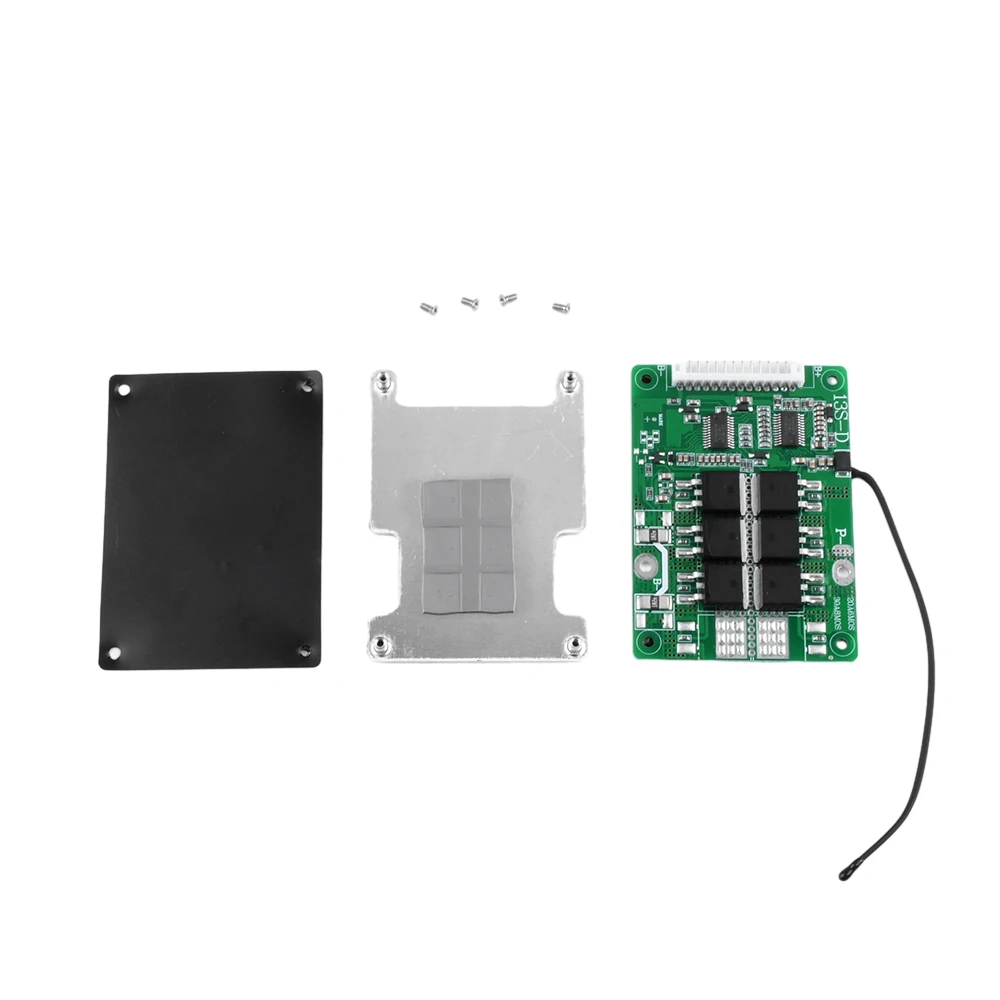 13S 48V 20A/30A 18650 Lithium Battery Charge Board Common Port With Equalization And Temperature Protection For E-bike/Escooter