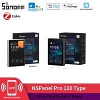 SONOFF NSPanel Pro Smart Home Control Panel Touchscreen Zigbee WiFi Hub Works w/ Alexa Google Home Home Assistant