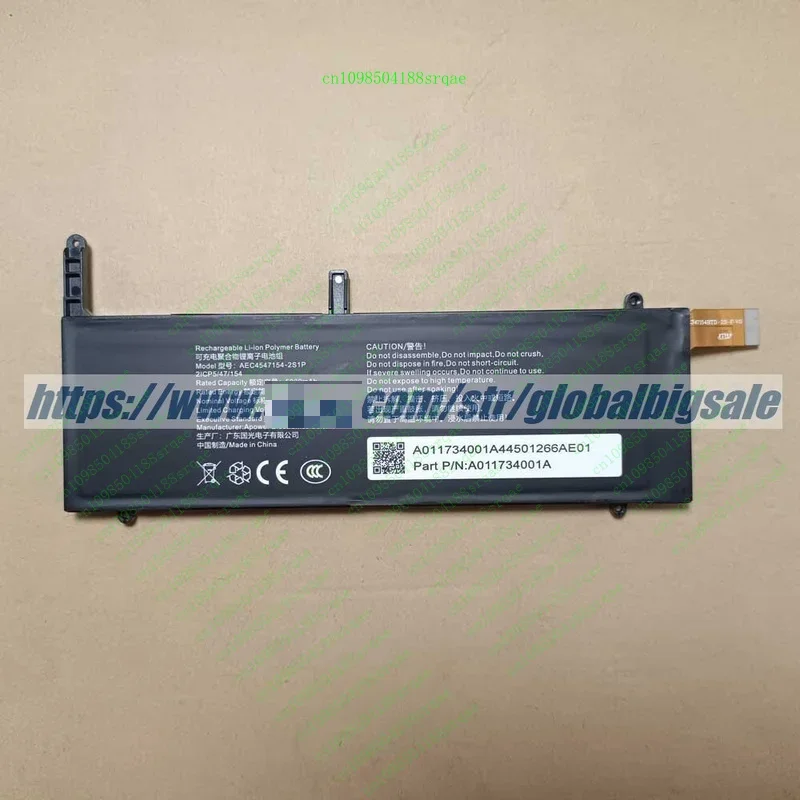 NEW AEC 4547154 -2S1P 7.7V 5000mAh Battery For GPD Pocket 3 Pocket3 Mini LaptopClippers