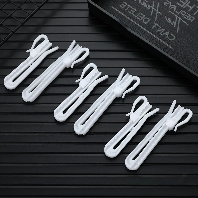 61 pcs 7cm Height Adjustable Drapery Pins, No Drilling Required and Strong Load Support, ideal for Bedroom Window Drapery