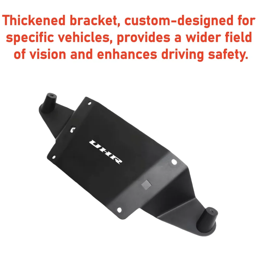 This is a rearview mirror forward-moving bracket, front mount bracket, and auxiliary bracket for Haojue UHR150.