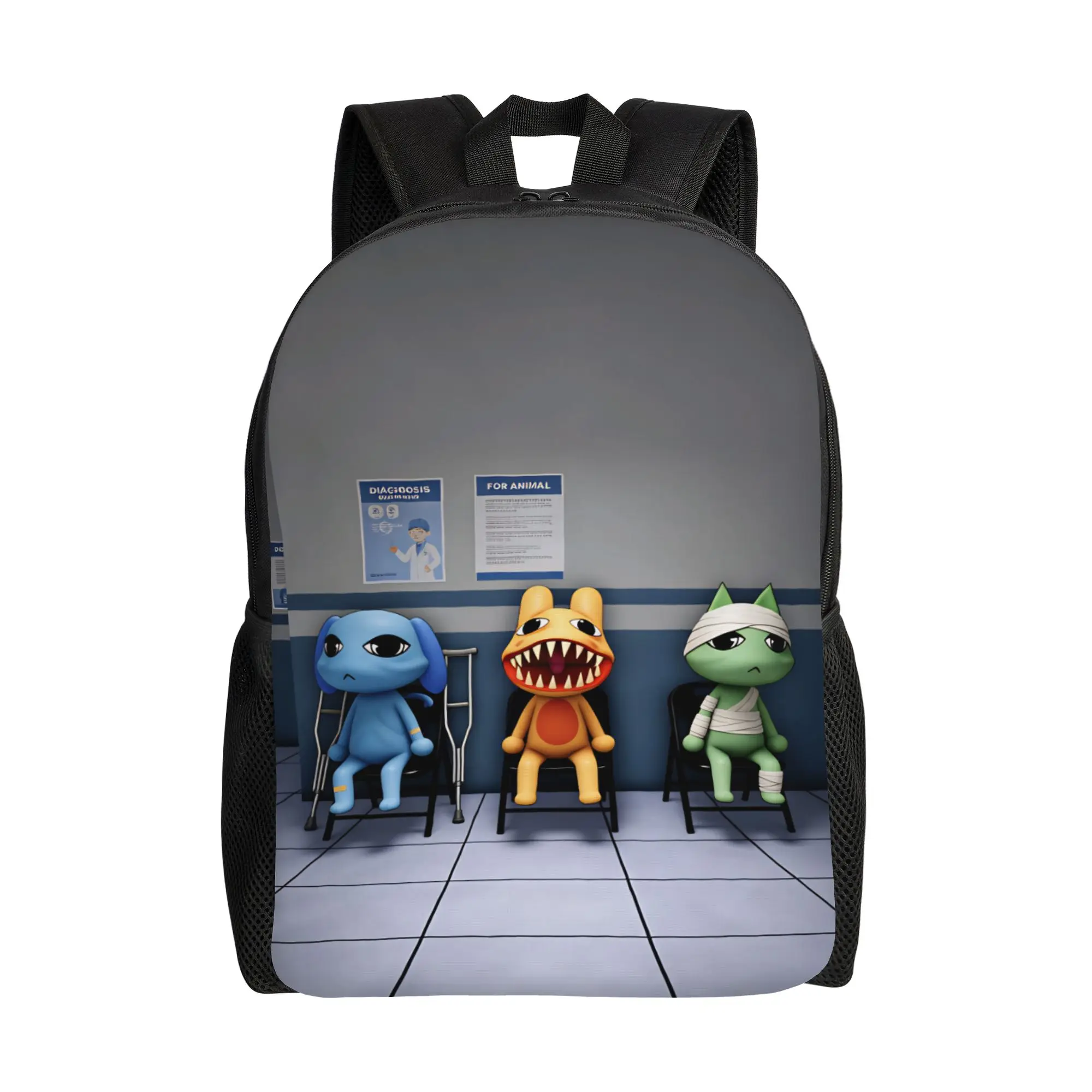 Animal Hospital Anomaly Backpack  University Backpacks Men Designer Lightweight High School Bags Stylish Rucksack