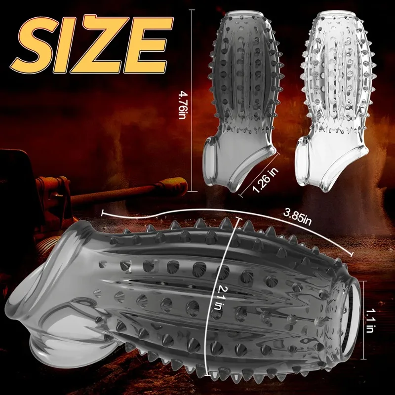 DUBNIY غطاء القضيب للرجال سكوك مع حزام مثير تسوق بيني خواتم الكبار لوازم تأخير القذف القضيب كم للرجل 18