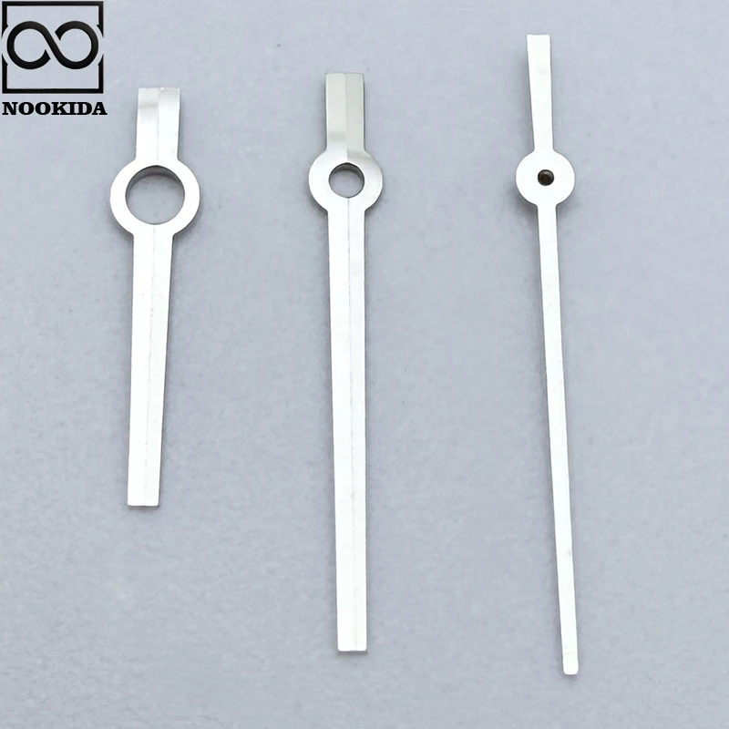 NOOKIDA Watch Hands High Quality Watch Accessories for NH35/NH36/4R/7S Movement No Luminous Silver Gold Rose Gold