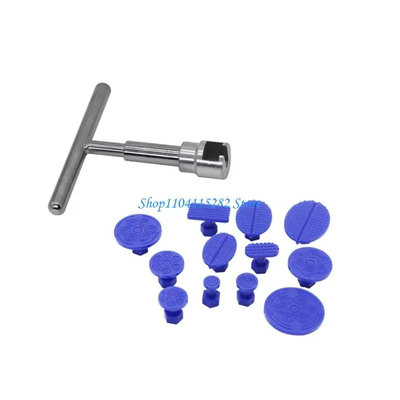 

Professional Efficient Car Dents Repair Equipment T Handle With 12 Multi Size