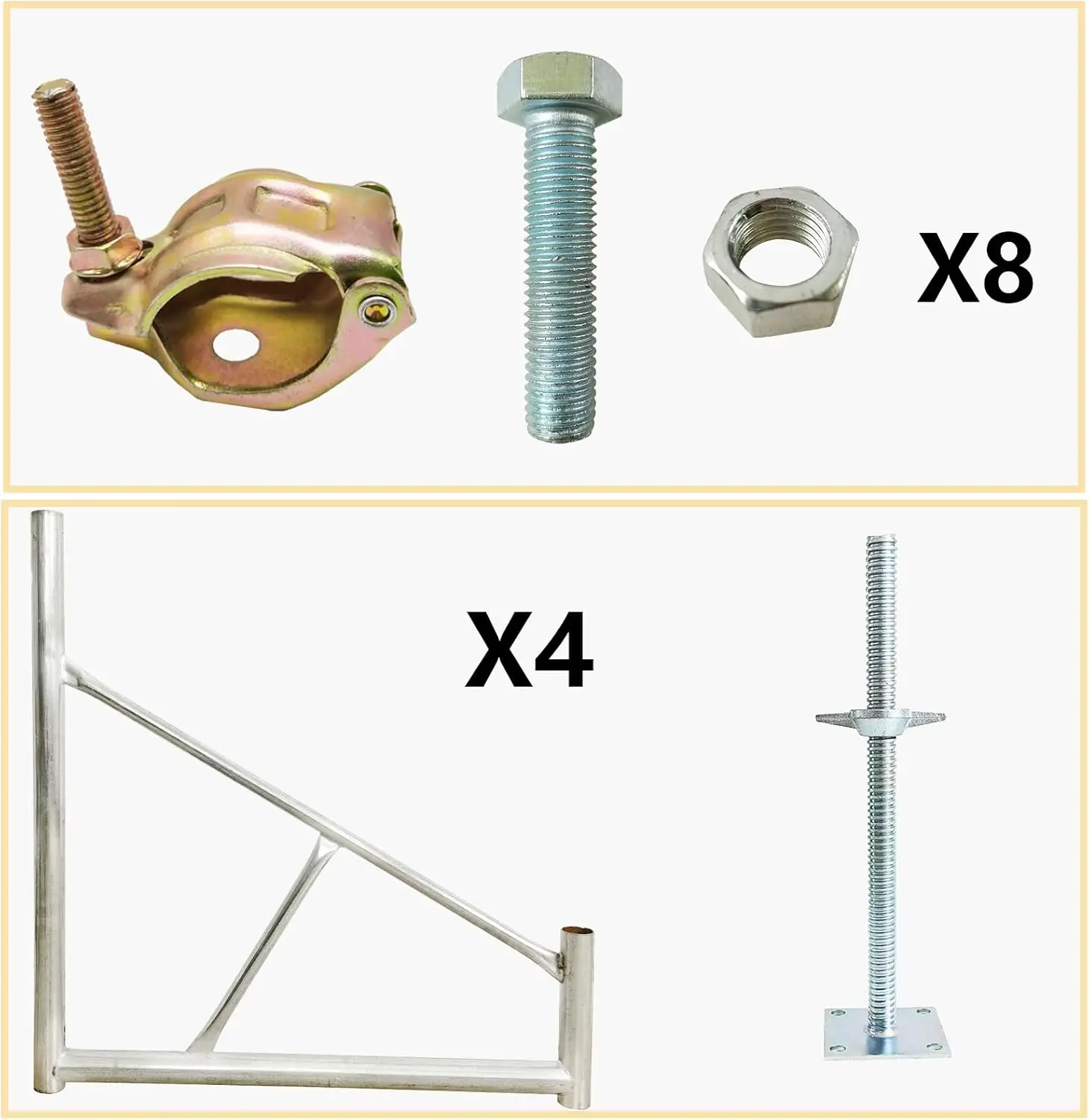 Scaffold Safety Outriggers + 4 PCS 18