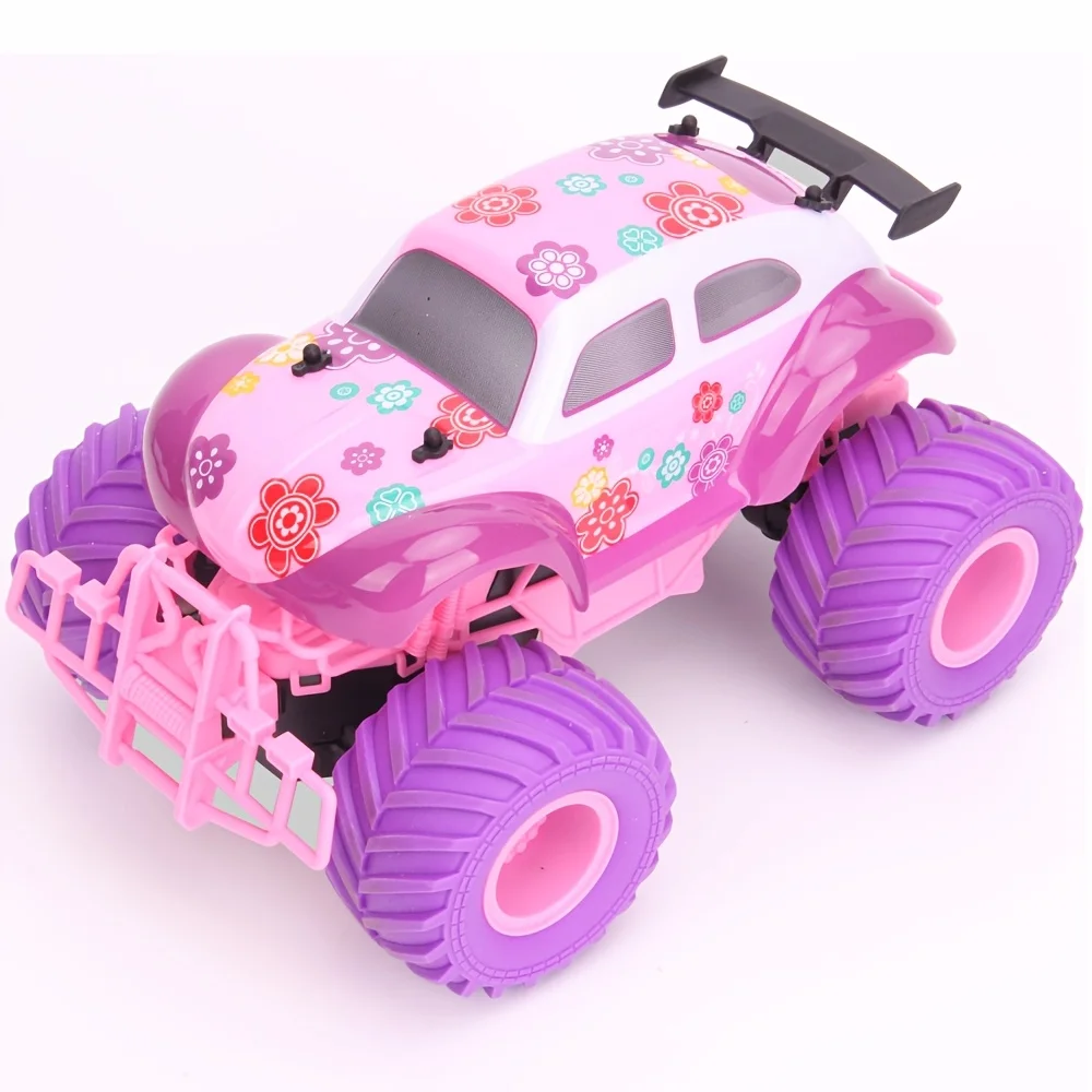 

Remote-controlled toy off-road vehicle, with huge tires, can be controlled to turn freely, a gift for children