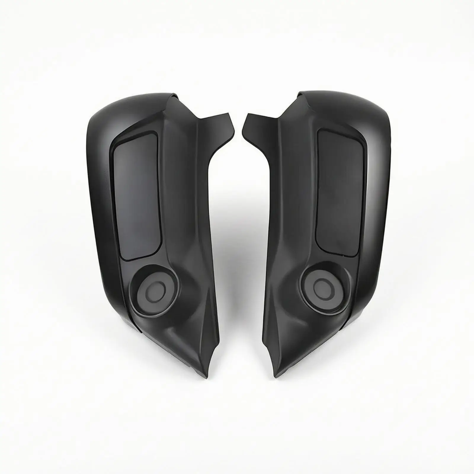 Motorcycle Fairing Panels with Lighting Channel Tapered Front Leg Fairing Trim Precision-Crafted for Custom Builders,