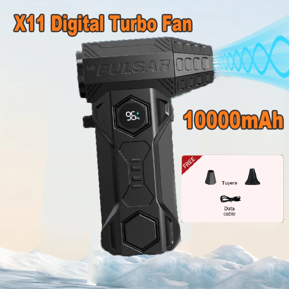 منفاخ هواء كهربائي 160000 دورة في الدقيقة مروحة توربو نفاثة محرك بدون فرشاة عالية السرعة توربو مروحة عنيفة USB قابلة للشحن منفاخ غبار قوي #6