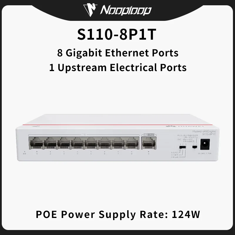 S110-8P1T/S5735R-L24P4S-A-V2 8-port/24-port Fast/Gigabit POE Switch