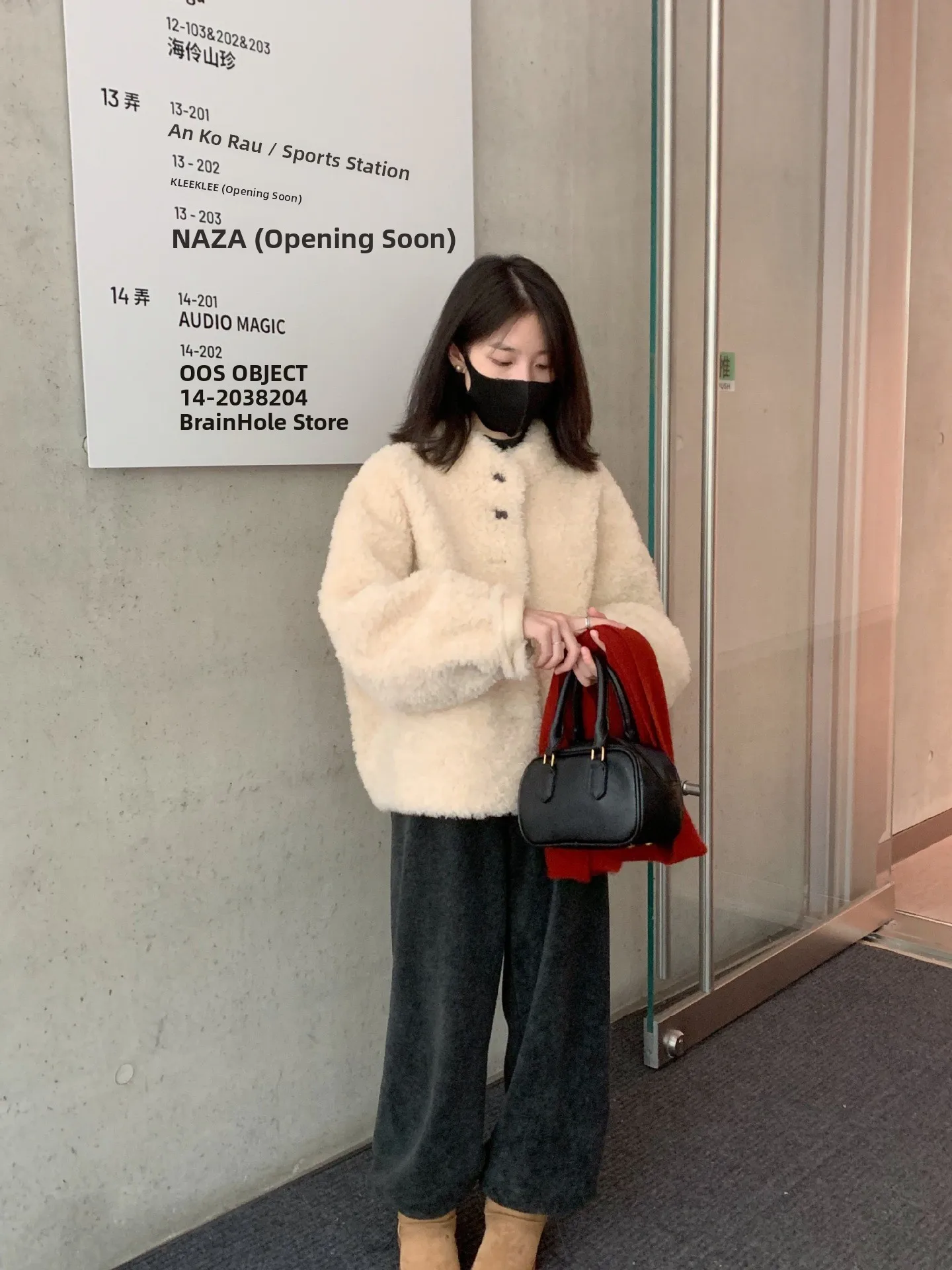 Gola quente ort pele de cordeiro jaet único botão sle casaco feminino macio sle tubo reto pe longo sve