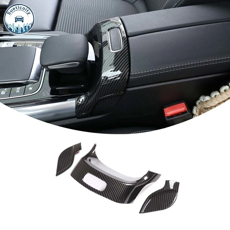 Interior Car Accessories For Mercedes Benz B Class GLA GLB EQA EQB W247 X247 H247 2020-2026 Car Armrest Box Button Cover Trim