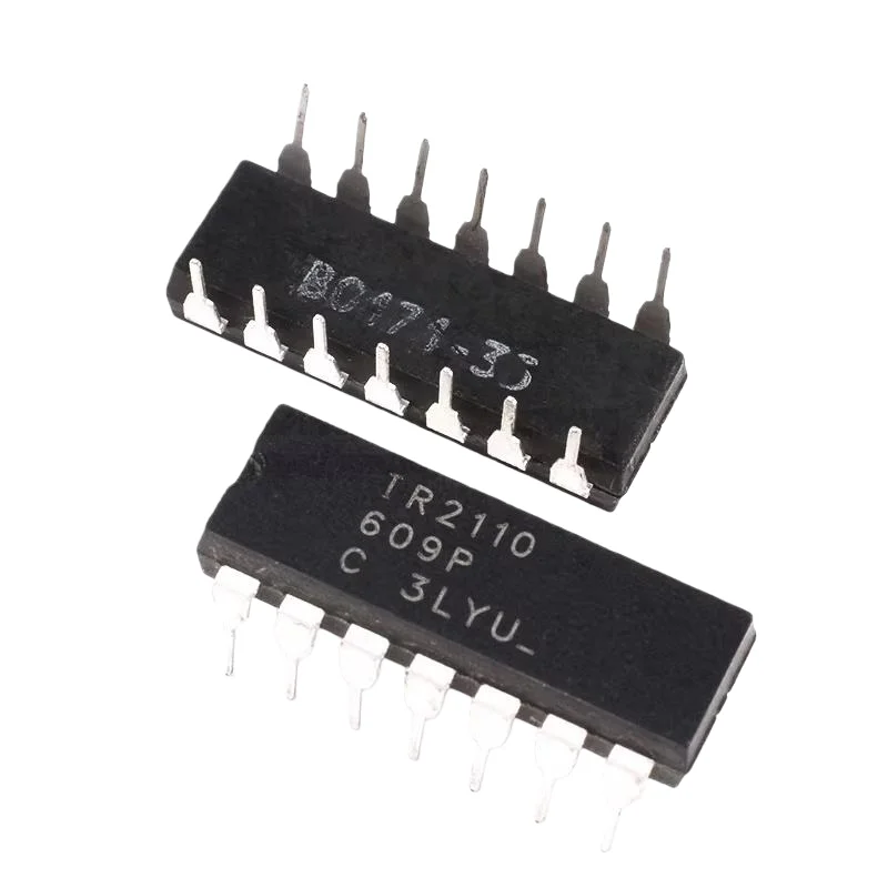 Direct insertion IR2110 PBF MOSFET driver high/low voltage side DIP-14 chip quality assurance