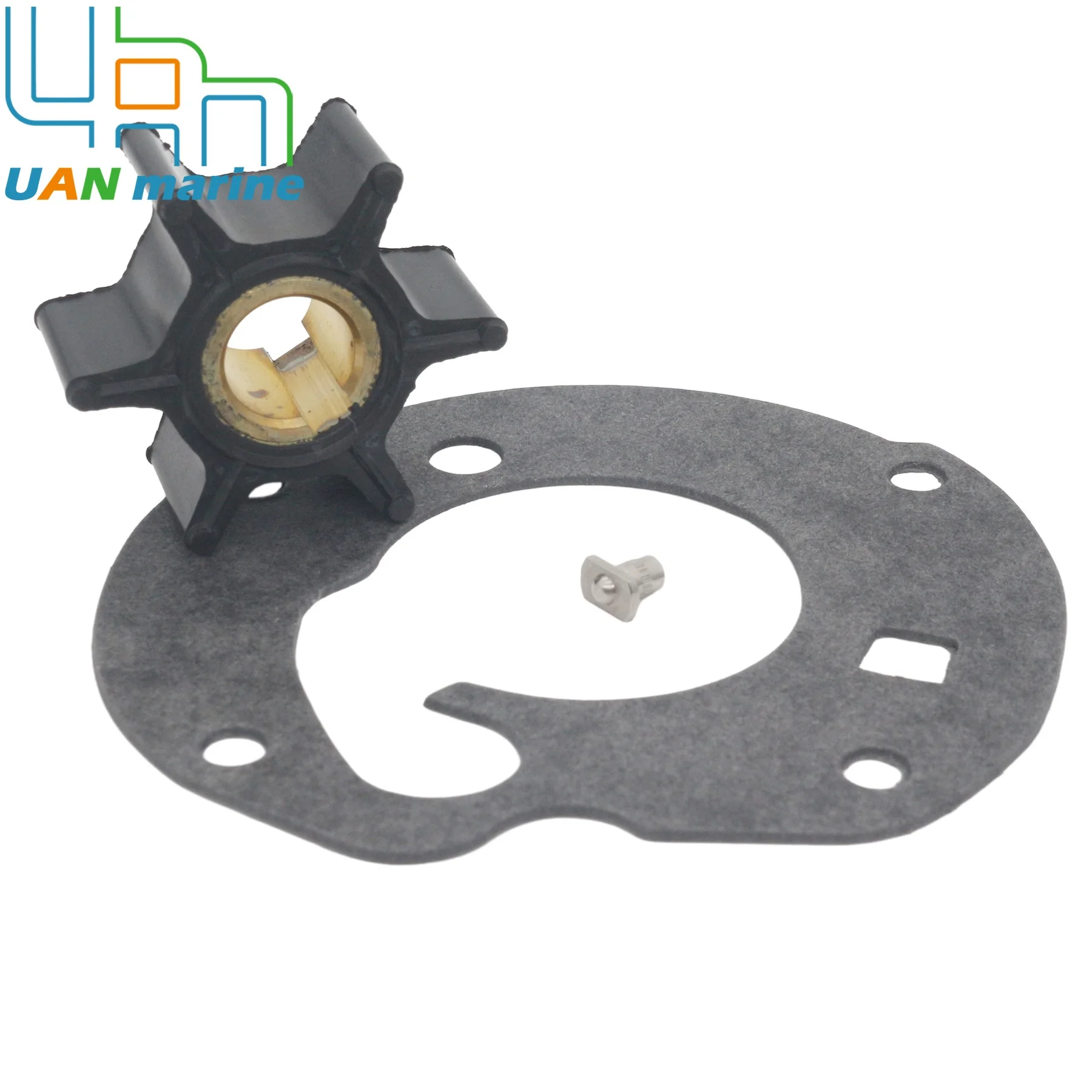 

0387361 Boat Motor Water Pump Impeller Kit for Johnson Evinrude 2-Stroke 5.5HP 6HP 7.5HP Outboard Engine Replaces 0777831