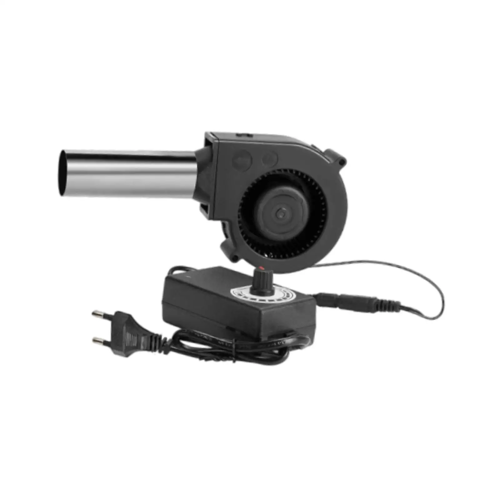 BBQ Blower Fan EU Standard 100-240V for Barbecues Fire Bellow Cooking Picnic