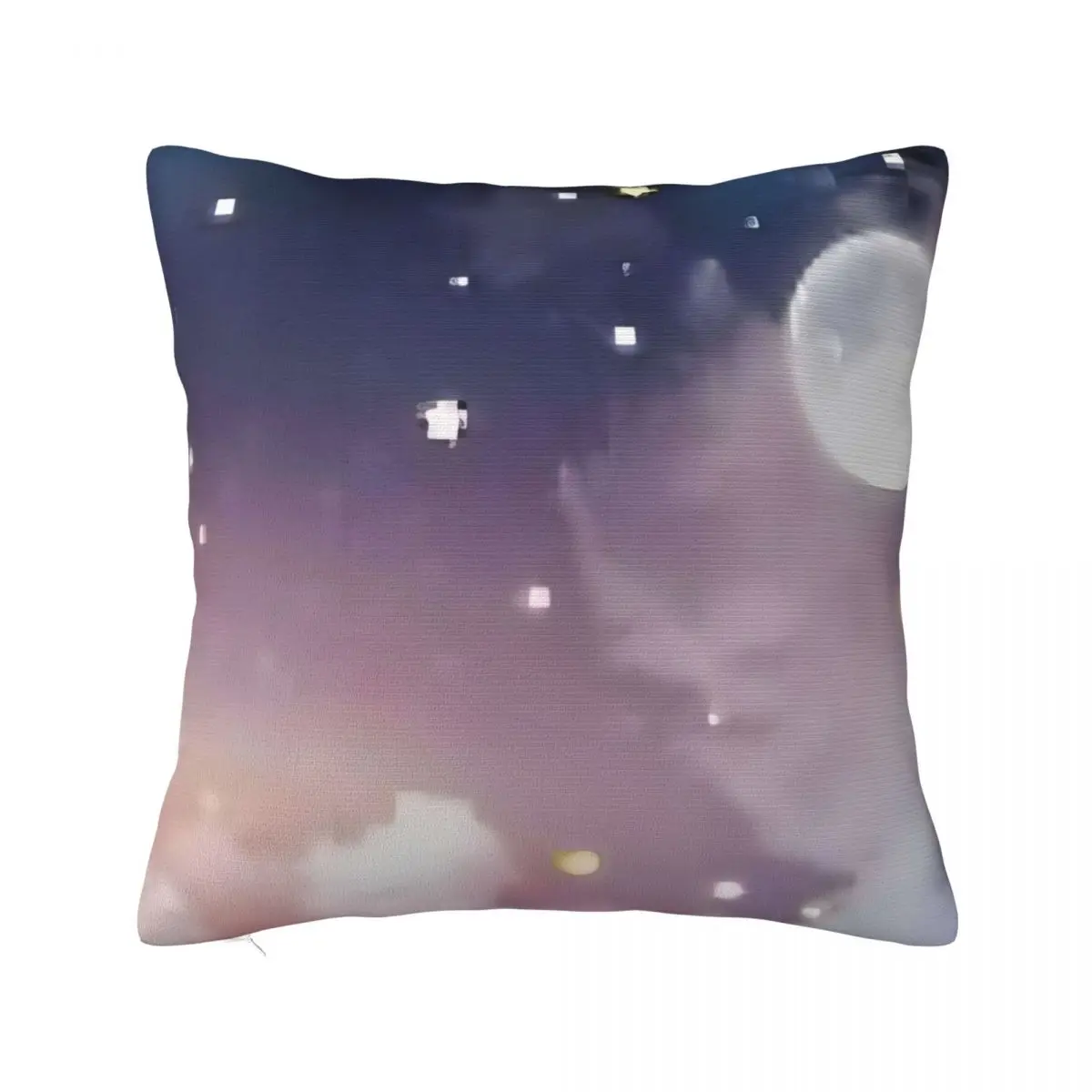 Moon Starry Sky Pillow Case Cushion Cover Soft Graphic Pillow Cover Cute Funny Pillowcases For Sofa Home Decorative