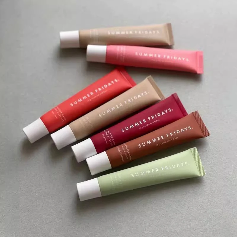 Fashion Summer Friday's Lipgloss Cherry Hot Cocoa Pink Sugar Brown Sugar Lippenbalsam Dreamy Lip Oil Transparent Soft Tube Makeup