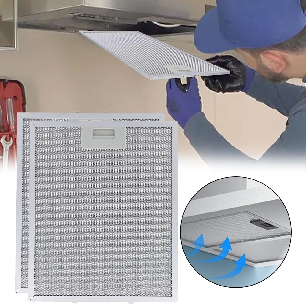 

Best Grease Trap For Cooker Hood Unpleasant Smell Removal 280x350x9mm Metal Mesh Extractor Filter Easy Installation Process