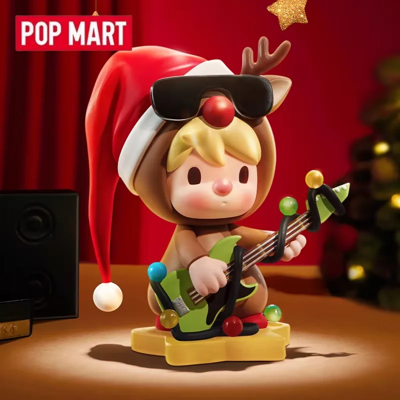 

POP MART Sweet Bean Rock Reindeer Figure 100% Figurine Blind Box Mystery Box Doll Cute Anime Figure Guess Bag Toys Desktop