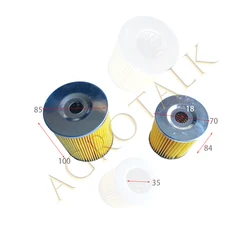 set of fuel and oil filter elements for Changchai 4L50B