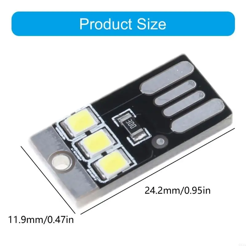 Q84A 5pcs LED Book LAMP USB Книжение