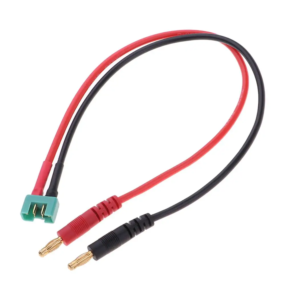 RC Battery Wire 4mm Banana Connector to Male MPX Chager Cable