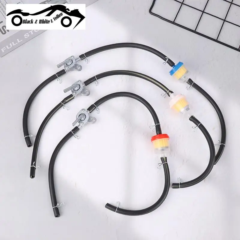 1Set Universal Fuel Tap Gasoline Switch Fuel Tap Gasoline Tap Faucet For Generator Gas Engine Fuel Tanks Switch Oil Pipe Set