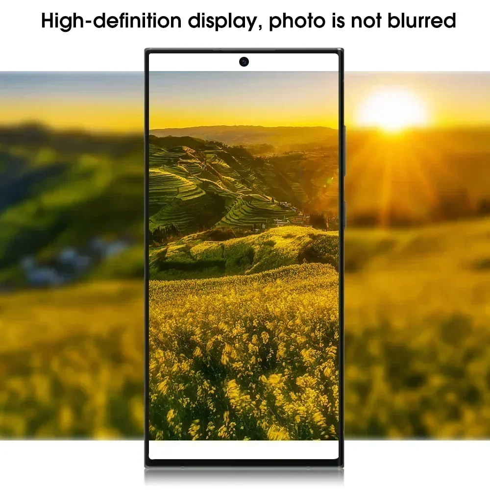 กระจกนิรภัยสำหรับ Samsung Galaxy S24 Plus ฟิล์มป้องกันเลนส์ HD, ฟิล์มป้องกันรอยขีดข่วนสำหรับ Samsung S24 S24u S24 +