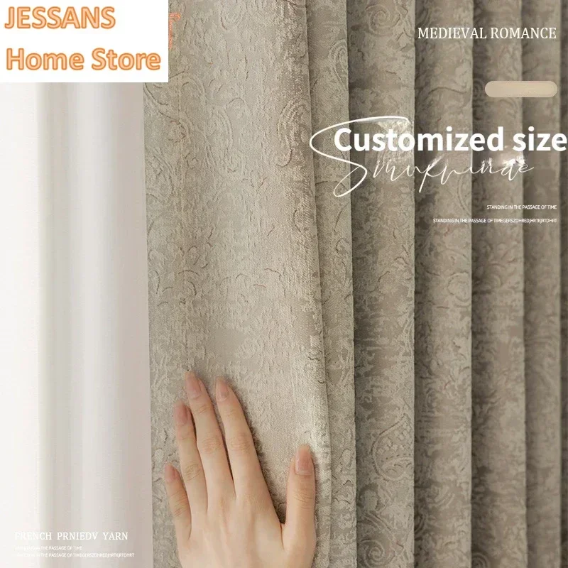 

Customized Size High-end American Light Luxury Modern Simple Living Room Bedroom High-end Medieval Partition Door Screen Shutter
