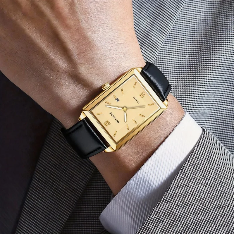 

Лучший бренд, мужские часы, модные простые аналоговые кварцевые наручные часы с кожаным ремешком, повседневные деловые мужские часы, подарок, reloj de hombre