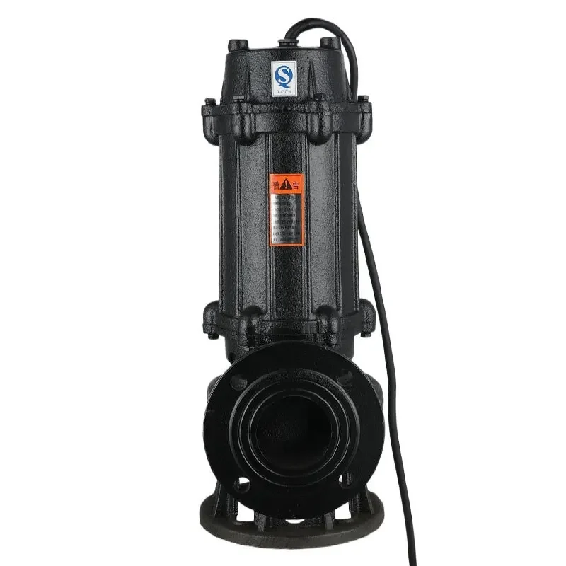 

1.1Kw-7.5kw sewer large flow sewage pump, agricultural irrigation submersible pump