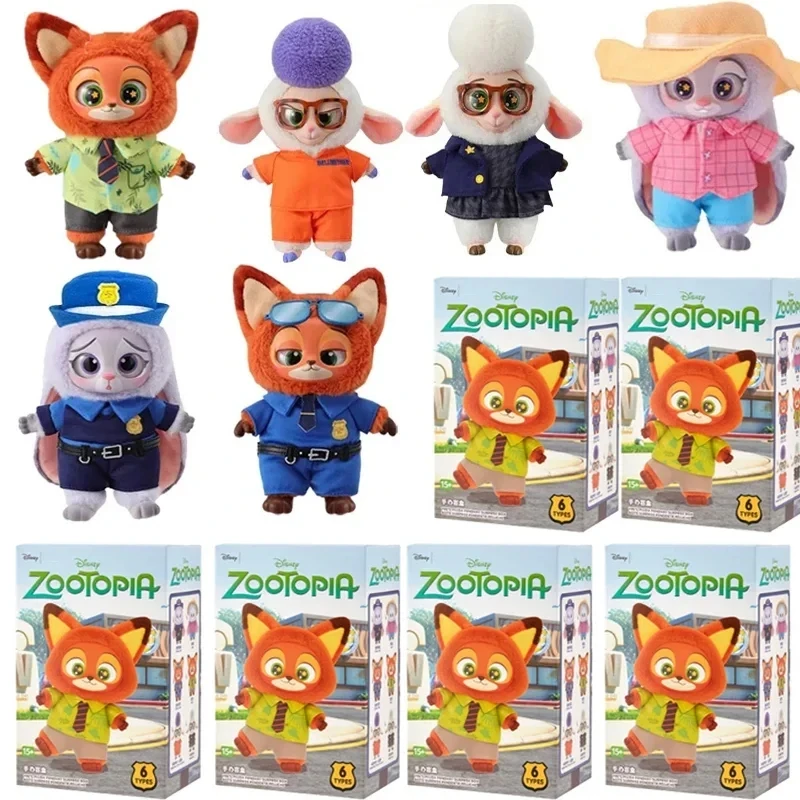 Zootopia Vinyl Series Blind Box – Adorable Cartoon Character Vinyl Plush Keychain Toy – Mystery Trendy Gift for Christmas