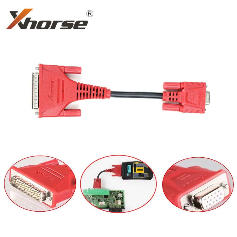 Xhorse XDPGSOGL DB25 DB15 Conector Cable For BMW Benz Honda Audi Connect With Key Tool Plus Solder-Free Adapters With VVDI Prog