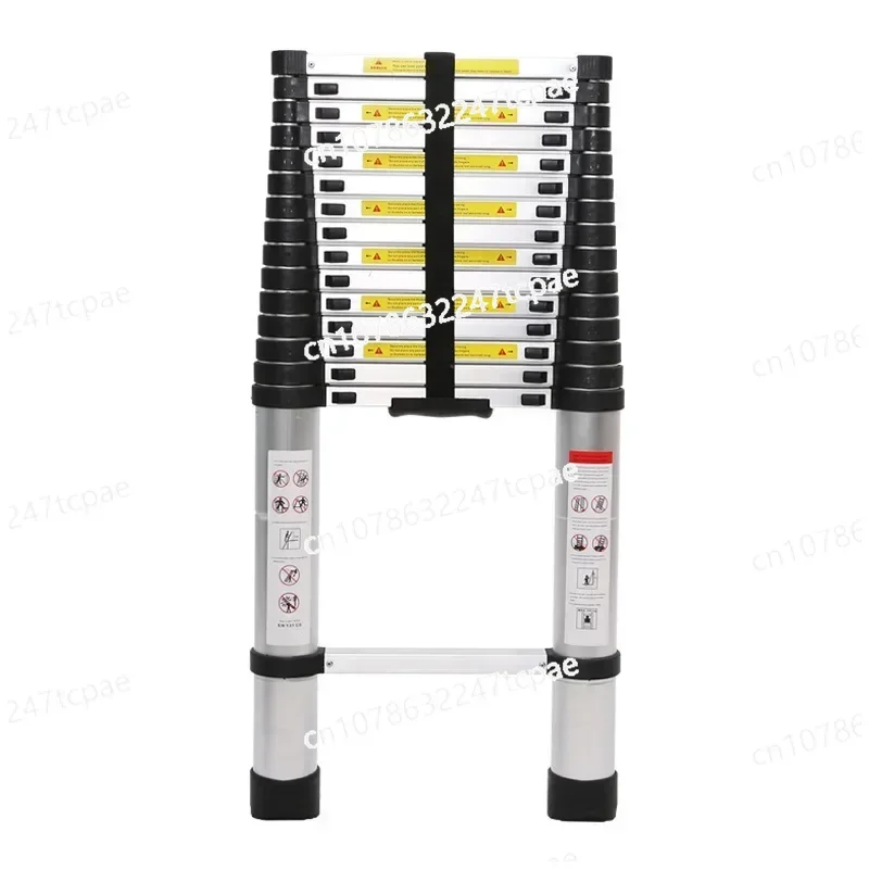 Household Telescopic Ladder PortableThickened Aluminum Ladders Engineering Outdoor Folding Ladder