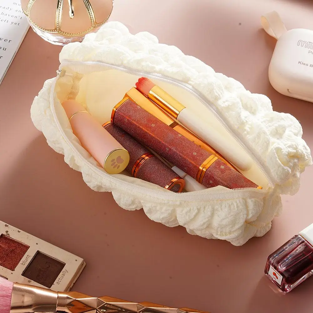 Pen Bag Ins Korean Version With High Appearance  Student Pencil Case  Large Capacity Stationery Box  Store Makeup Bag Soft