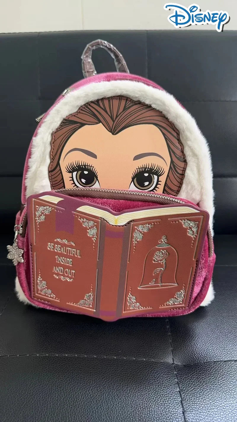 Disney Loungefly Finding Nemo Princess Belle Pixar Up Double Strap Shoulder Bag Purse School Backpack Backpack Kids Gifts