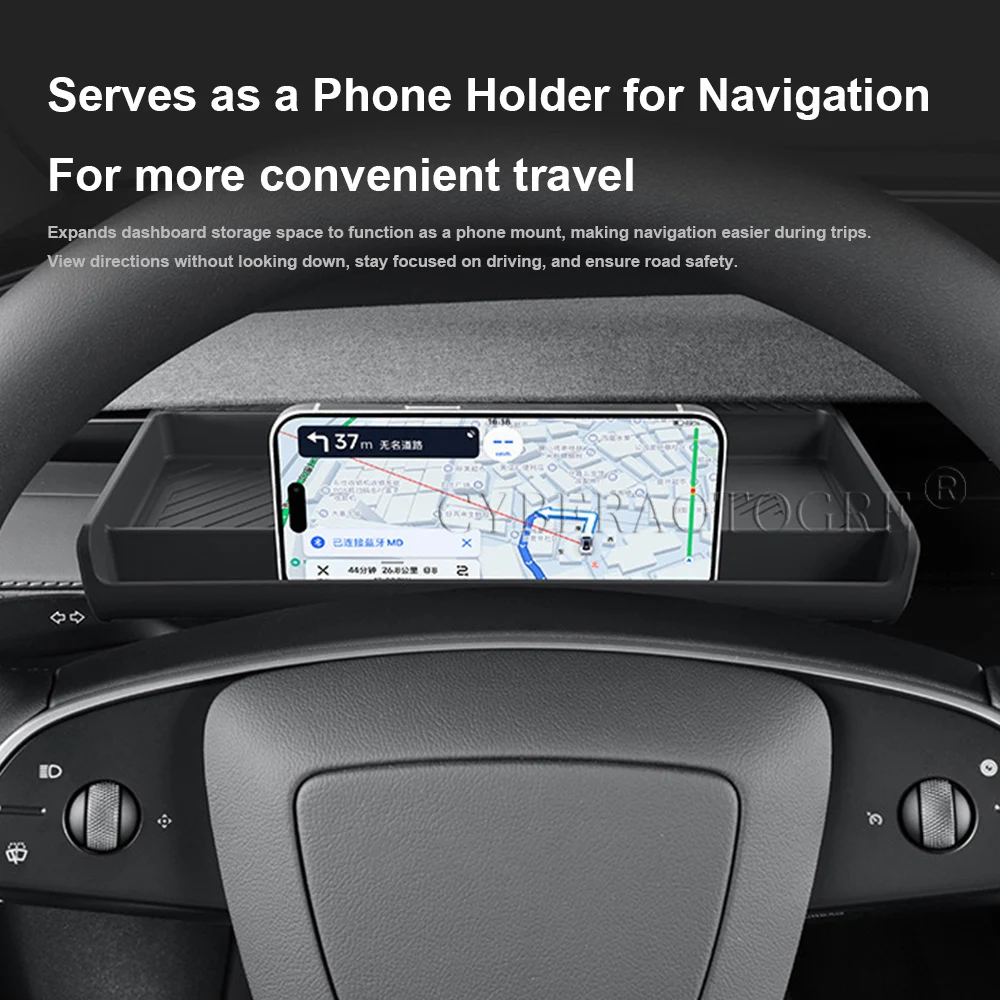 ل تسلا نموذج Y جونيبر 2025 شاشة لوحة القيادة الخلفية صندوق تخزين الأنسجة صينية لنموذج 3 هايلاند لوحة القيادة قوس ECT لوحة