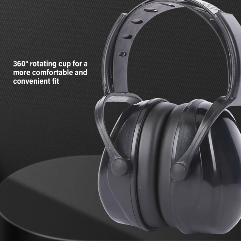 HX6A Hearing Protections Ear Muffs Sound Proof Ear Protections Adult Teen Noise Cancelling Headphones Noise Reduction Ear Muffs