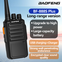 Baofeng BF-888S PLUS Long Ran Walkie-Talkie UHF 400-470MHz 16CH VOX Two Way rechargeable Radio Emergency power outage