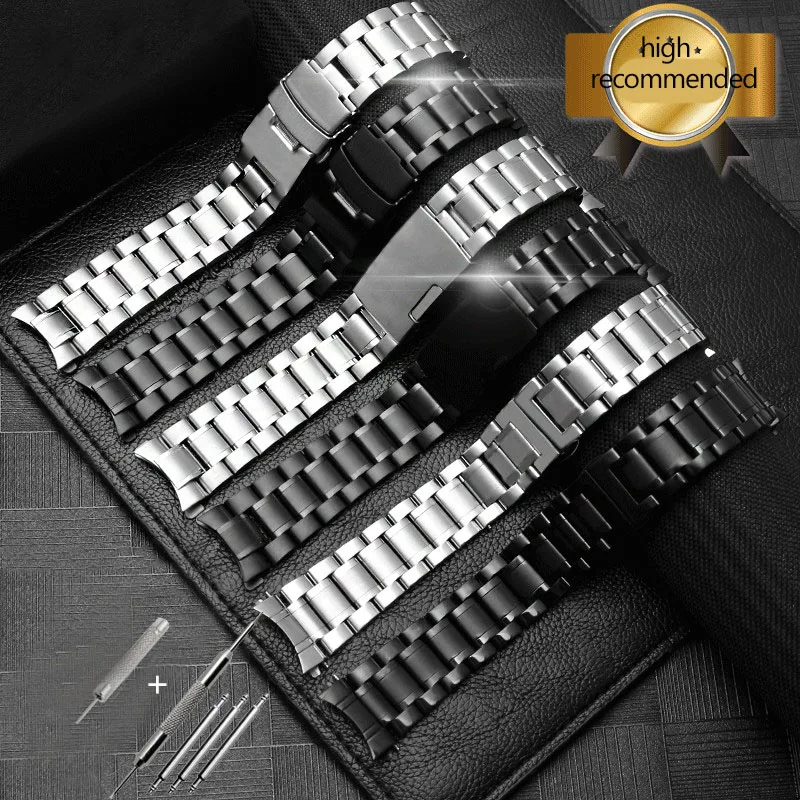 Stainless Steel Strap For Casio EFV-540 EFS-S510 EFB-650 MTP-1375 Men\'s Fine Steel Watch Chain Band Bracelet18mm 20mm 22mm 24mm