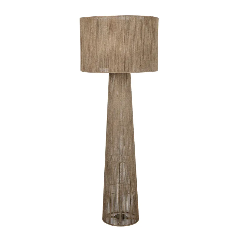 

Wabi Wind Villa Living Room B & B Hotel Club Designer Creative Hemp Rope Lamp